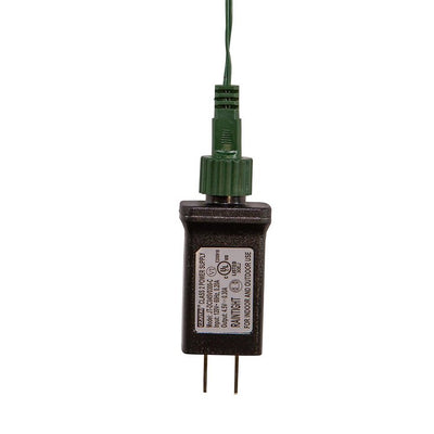 75-Light Cluster Lights and Multi-Color Twinkle LED Lights with Green Wire