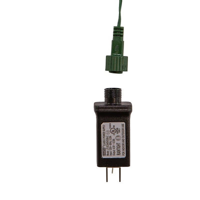 75-Light Cluster Lights and Multi-Color Twinkle LED Lights with Green Wire
