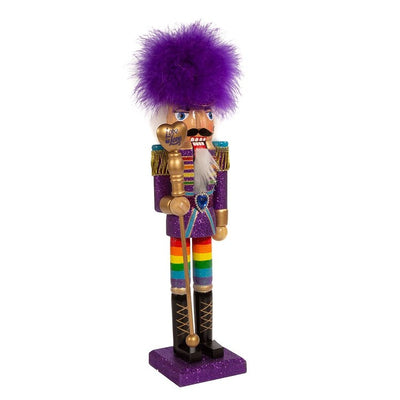 15" Wooden Gay Pride Nutcracker