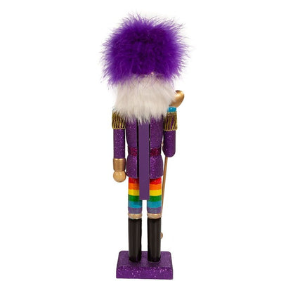 15" Wooden Gay Pride Nutcracker