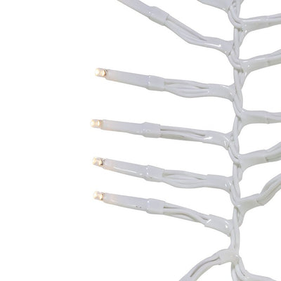 98-Foot 3000-Light Cluster Garland with Warm White LED Lights