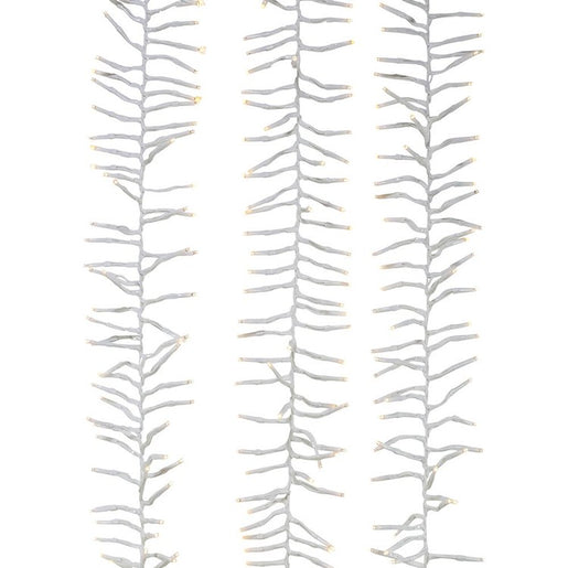 98-Foot 3000-Light Cluster Garland with Warm White LED Lights