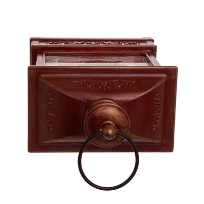 8" Battery-Operated Lit Nutcracker Swirl Water Lantern