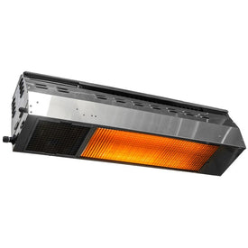 BistroSchwank 2152 Two-Stage NG Only 35,000/50,000 BTUh Marine-Grade Stainless Steel Patio Heater