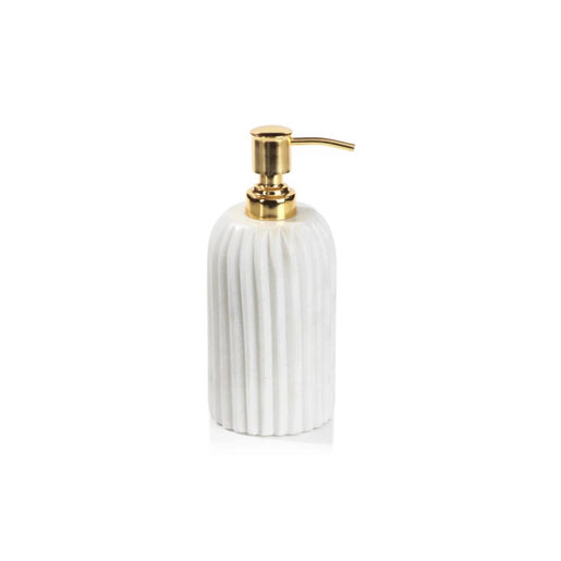 Mannara 5" Tall Marble Soap Dispenser