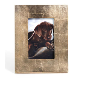 Gold Leaf 4" x 6" Photo Frame