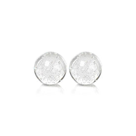 3.5" Crystal Fill Ball with Bubbles Set of 2