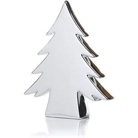 Teton 13.75" Tall Silver Ceramic Tree