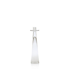 Alina Small Glass Taper Candle Holder