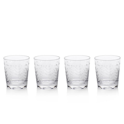 Patia 4" Tall Old Fashioned Glasses Set of 4