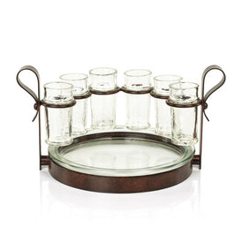 Plaisir Six-Shot Tequila Serving Set
