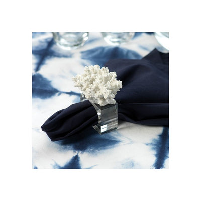 Lia Coral Napkin Rings Set of 6