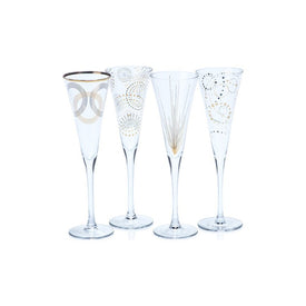 Festivity Champagne Flutes Set of 4