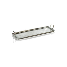 Tadao 30" Long Raw Aluminum Tray