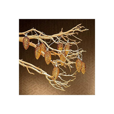 Pine Cone LED String of Lights Set of 10