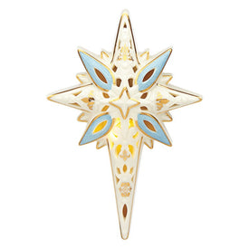 First Blessing Nativity Lighted Star Figurine