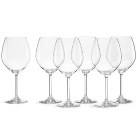 Tuscany Classics Red Wine Glass Set, Buy 4 Get 6