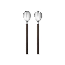 Bernadotte Salad Set Wood and Stainless Steel