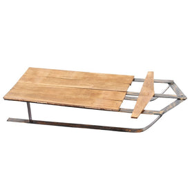 30" Metal Brown Sled