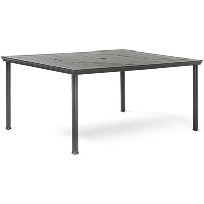 Montclair 7-Piece Dining Set with 6 Swivel Rockers, 40" x 66" Dining Table and 9-Ft. Umbrella