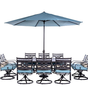 Product Image: MCLRDN11PCSW10-SU-B Outdoor/Patio Furniture/Patio Dining Sets