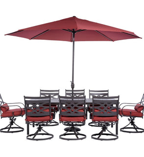 Product Image: MCLRDN9PCSW8-SU-C Outdoor/Patio Furniture/Patio Dining Sets