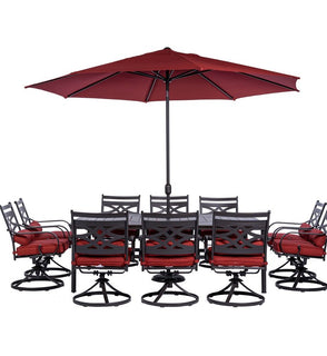 Product Image: MCLRDN11PCSW10-SU-C Outdoor/Patio Furniture/Patio Dining Sets