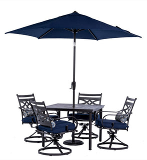 Product Image: MCLRDN5PCSQSW4-SU-N Outdoor/Patio Furniture/Patio Dining Sets