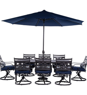 Product Image: MCLRDN9PCSW8-SU-N Outdoor/Patio Furniture/Patio Dining Sets