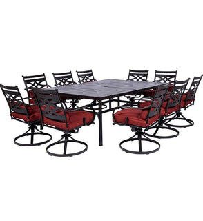 Product Image: MCLRDN11PCSW10-CHL Outdoor/Patio Furniture/Patio Dining Sets