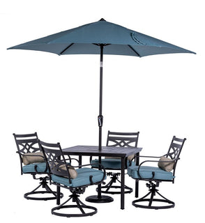 Product Image: MCLRDN5PCSQSW4-SU-B Outdoor/Patio Furniture/Patio Dining Sets