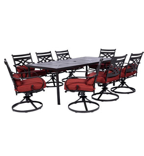 Product Image: MCLRDN9PCSW8-CHL Outdoor/Patio Furniture/Patio Dining Sets