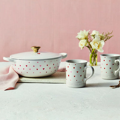 L' Amour Collection Enameled Cast Iron Soup Pot