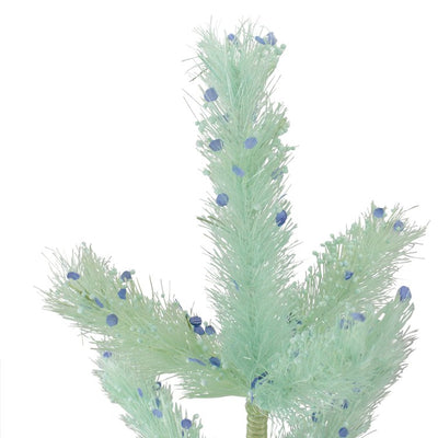 19" Unlit Pastel Green Pine Artificial Easter Tree