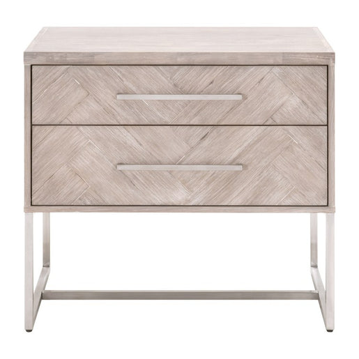 Mosaic Two-Drawer Nightstand
