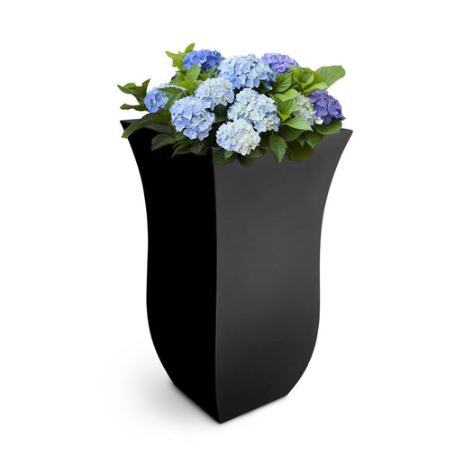 Valencia 30" Tall Planter - Black