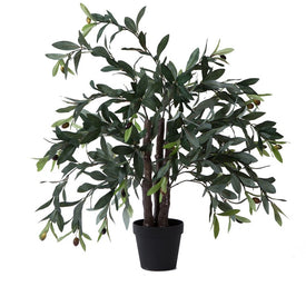 Vickerman 30" Artificial Olive Tree.