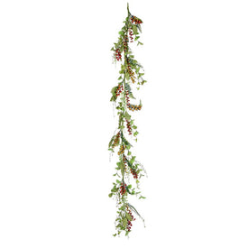72" Artificial Mixed Fall Garland
