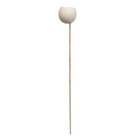 20" Bleached Bell Cups with Stems 40-Pack