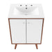 EEI-4432-WAL-WHI Bathroom/Vanities/Single Vanity Cabinets with Tops
