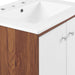 EEI-4432-WAL-WHI Bathroom/Vanities/Single Vanity Cabinets with Tops