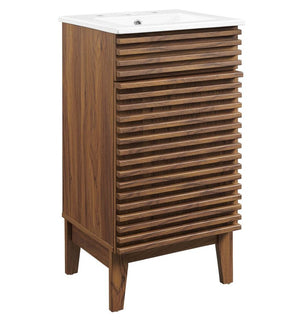 Product Image: EEI-5420-WAL-WHI Bathroom/Vanities/Single Vanity Cabinets with Tops