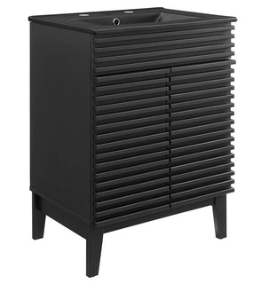 Product Image: EEI-5350-BLK-BLK Bathroom/Vanities/Single Vanity Cabinets with Tops