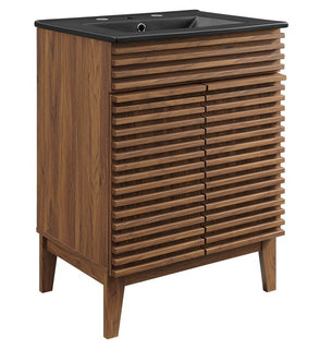 Product Image: EEI-5350-WAL-BLK Bathroom/Vanities/Single Vanity Cabinets with Tops