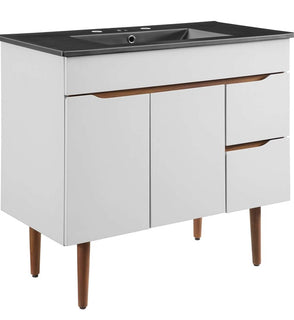 Product Image: EEI-5392-GRY-BLK Bathroom/Vanities/Single Vanity Cabinets with Tops
