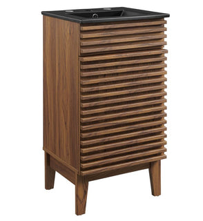 Product Image: EEI-5391-WAL-BLK Bathroom/Vanities/Single Vanity Cabinets with Tops