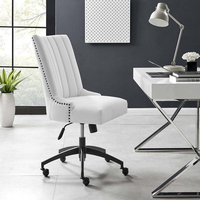 Empower Channel Tufted Fabric Office Chair