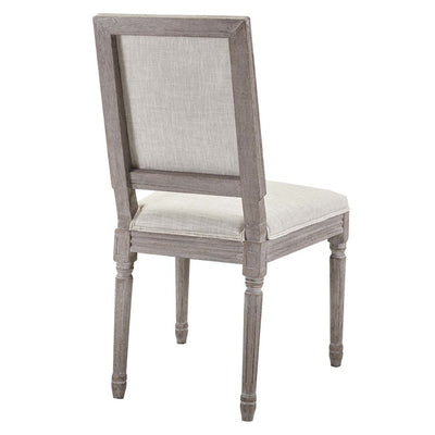 Court Upholstered Fabric Dining Side Chairs Set of 4