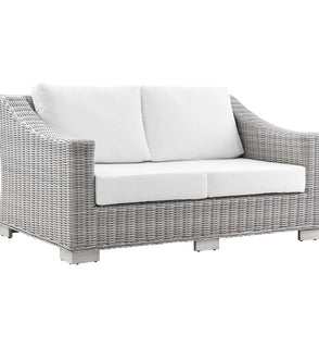Product Image: EEI-4841-LGR-WHI Outdoor/Patio Furniture/Outdoor Chairs
