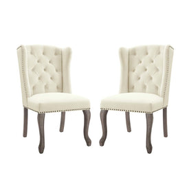 Apprise Performance Velvet Side Chairs Set of 2